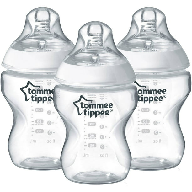 Tippee Closer to Nature Bottles - 9 ounces, Clear, 6 Count - Walmart.com