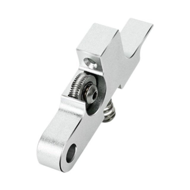 Bunblic Engrenage de Roue Kit d'Extrudeuse d'Imprimante 3D Bras Rotatif Extrudeuse Bras Tambour pour Remplace Directement, Argent