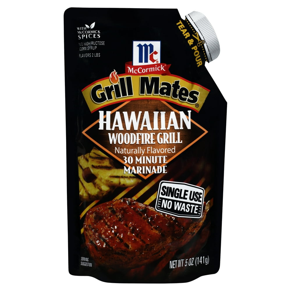 McCormick Grill Mates Hawaiian Woodfire Grill 30 Minute Marinade, 5 oz