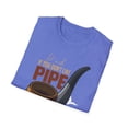 thumbnail image 4 of Novelty Pipe Smoking Kinds Of A Smart People Hobby Hilarious Leisure Habits Tobaccos Cigarettes Lover Habits  Unisex Softstyle T-Shirt, 4 of 4