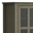 thumbnail image 4 of Simpli Home Artisan Wood 53" Transitional TV Media Stand in Farmhouse Gray For TVs up to 60", 4 of 12