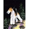thumbnail image 1 of Starry Night Fox Terrier Drapeau - Taille Jardin, 11 x 15 Po., 1 of 1