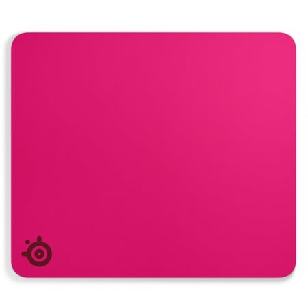 SteelSeries QcK Heavy Gaming Mousepad — Thicker, Non-Slip Silicone Rubber Base, Optimized for Gaming — Large Size — Magenta