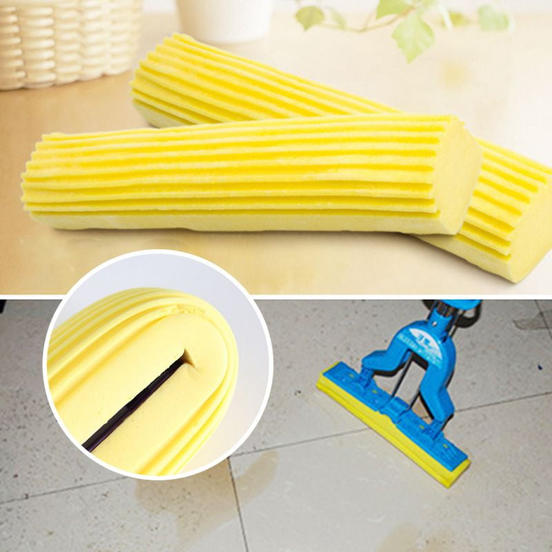 3  PVA Sponge Foam Rubber Mop Head Refill Replacement Home Floor Cleaning 