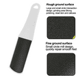 thumbnail image 3 of Callus Remover,Dead Skin Remover Foot Scrub Care Tool for Both Wet and Dry Feet - 2pcs white, 3 of 5