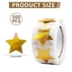 thumbnail image 2 of 500 Pack Gold Star Stickers, 1 Roll Self-Adhesive Gold Stars, 1 Inch Reward Chart Stickers Metallic Holographic Star Stickers, 2 of 5