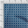 thumbnail image 1 of oneOone Viscose Chiffon Fabric Check Kasuri Printed Craft Fabric BTY 42 Inch Wide, 1 of 4