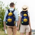 thumbnail image 4 of Xecao Solar System for Canvas College Laptop Backpack, a Durable Rucksack for Both Men and Women, ideal for travel, school, and daily use Bag-Medium, 4 of 5
