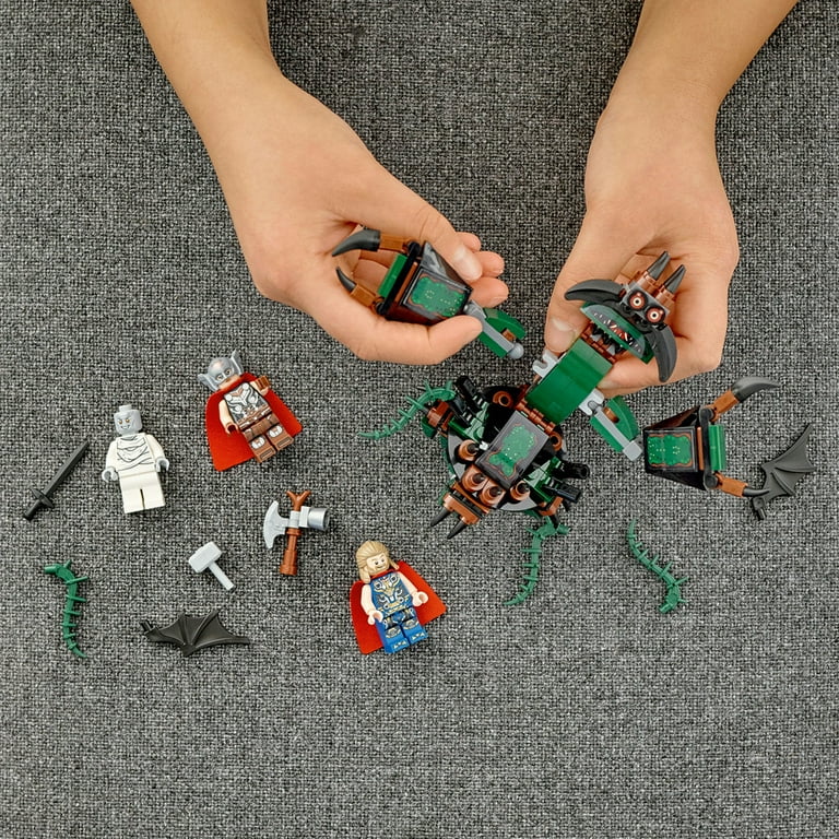 LEGO, Marvel Attack on New Asgard, 76207, Thor Buildable Toy