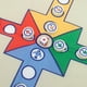 thumbnail image 4 of Alfombra de ajedrez voladora, tapete de juego de avión, divertido juego familiar para padres e hijos, juego de fiesta, juego de viaje (82 x 82 cm, piezas de ajedrez de EVA), 4 of 8