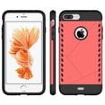 thumbnail image 2 of Nakedcellphone Case for iPhone 8 Plus / iPhone 7 Plus, Tough Rugged Anti-Shock Cover - Matte Rose, 2 of 8