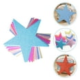 thumbnail image 5 of 80 Pieces Glittering Paper Stars for Decoration with Bright Assorted Colors and Safe Materials, 5 of 7