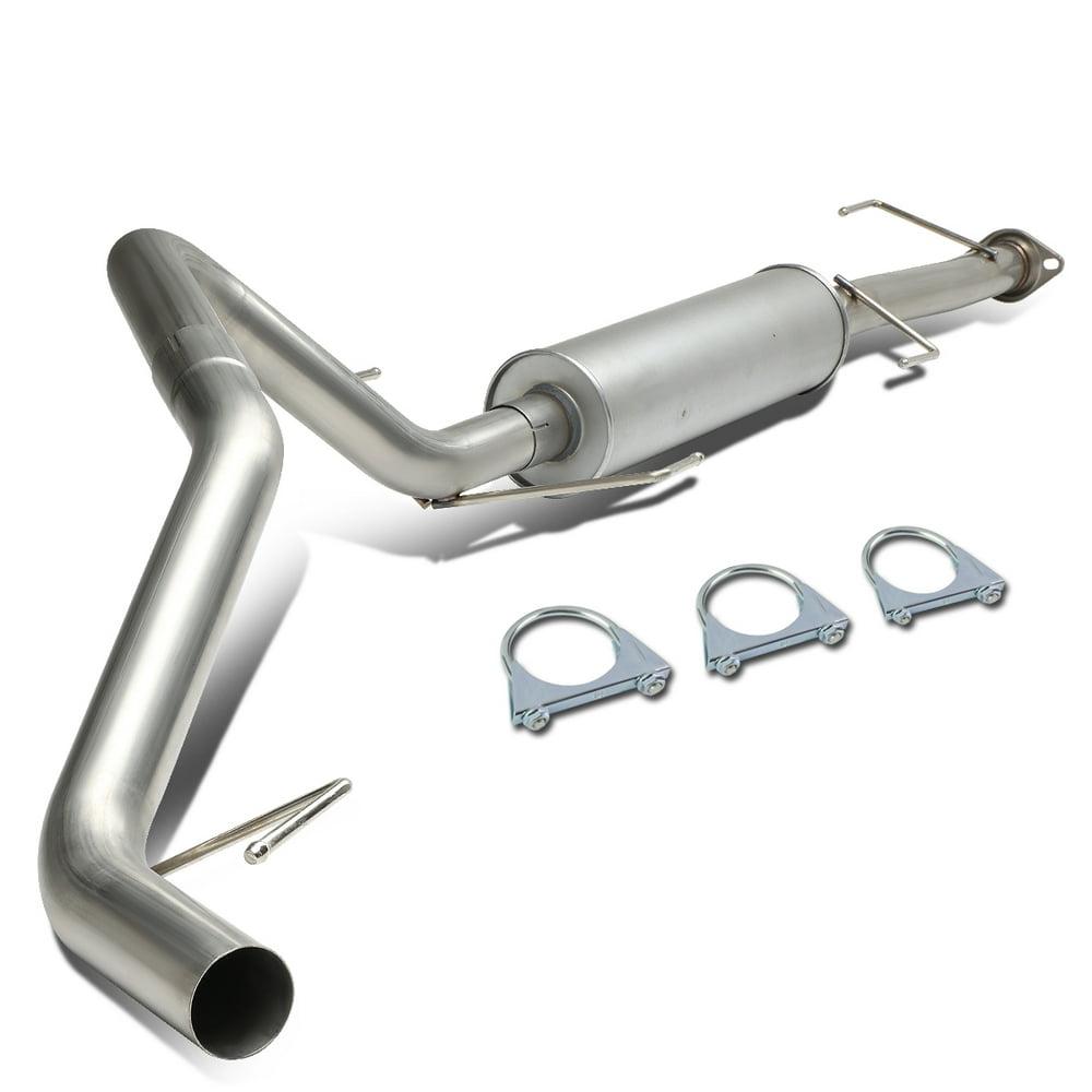For 2007 to 2014 Toyota FJ Cruiser 2.5" Muffler Catback Exhaust System ...