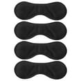 thumbnail image 1 of Almohadillas para zapatos jinwen cojín autoadhesivo negro 2 pares, 1 of 7