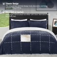 thumbnail image 2 of UltraSoft Twin Comforter Set with Pillow Sham Piece Set Plush Warm Fall Winter Bedding Comforter Sets, 2 of 6