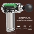 thumbnail image 4 of QualitChoice Fascia Massager 32 Gear LCD Handheld USB Deep Muscle Massage Device Travel Leg Shoulder Relaxation Machine with 4 Heads Silver Gray, 4 of 6