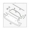 Genuine OE Kia Molding Assembly - 87370-D5030