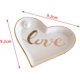 thumbnail image 3 of Plato de amor, bandeja con anillo de corazón, plato de cerámica, platos de corazón, plato de cerámica, anillo de amor, plato de cena, plato para servir aperitivos, 1 ud., 3 of 5