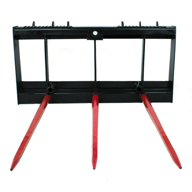 Titan Hay Bale Spear Attachment for Bobcat Skid Steers, Farm Equipment, 49”