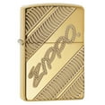 thumbnail image 3 of Zippo Fluid Retro Design Metallic Red Pocket Lighter, 3 of 5