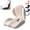 Beige, variant on 2-in-1 Seat Cushion and Backrest,2026 New Ergonomic Memory Foam Seat Cushion,L-Shaped Automotive Office Chair Cushions Truck with Coccyx Hollow,Lumbar Support Tailbone Pain Relief