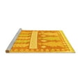 thumbnail image 2 of Ahgly Company Machine Washable Indoor Rectangle Southwestern Yellow Country Area Rugs, 8' x 10', 2 of 4