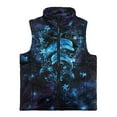 thumbnail image 4 of Uorisanigo Unisex Boys Girls Zippered Vest Sleeveless Jacket Puffy Fleece Stand Up Collar Jackets Blue Dolphin Flowers Vests Fuzzy Outwear with Pockets Fall Fashion Outfits Clothes, 4 of 7