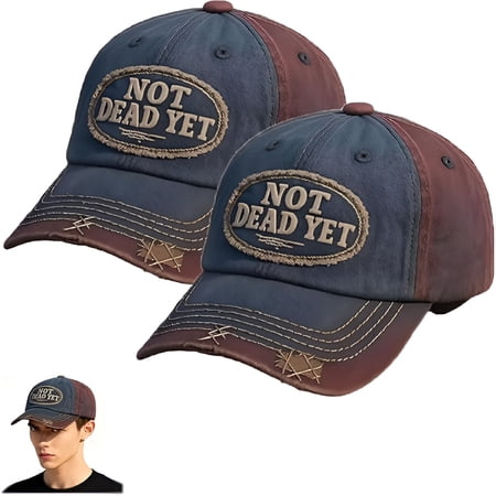 TELOLY 2026 New Not Dead Yet Dd-214 Cap, Veterans Casual Baseball Hat, Funny Adjust Cotton Army Baseball Cap for Casual Wear, Outdoor Activities, Military Events, Veteran Gatherings, Daily Use.