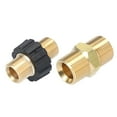 thumbnail image 4 of Solid Brass Garden Hose Quick Connect Pressure Washer Tap Adapter Accessory New, 4 of 6