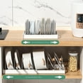 thumbnail image 3 of Pull-Out Pot & Pan Organizer Rack, Adjustable Dividers for Easy Cabinet Access, 3 of 7