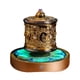 thumbnail image 2 of Rueda de oración budista del Tíbet, adorno religioso giratorio silencioso, Buda Mantra de seis palabras, 2 of 9