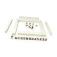 thumbnail image 2 of Milaget 144Pcs Mini Mahjong Tiles Table Activities Supplies Chinese Version Game Set White, 2 of 9