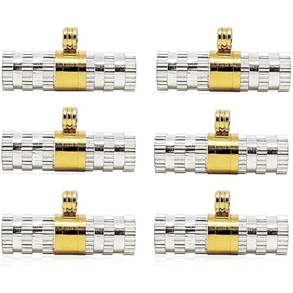 BishtHub Fashion Tabiz Stylish Prayer Locket Cylinder Shape Taweez Amulet Locket Pendant For Mens And Womens- Pack Of 6 Pieces