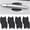 Black/8PCS, variant on SIMDOO Car Door Handle Scratch Protectors Carbon Fiber Self-Adhesive Universal Guard Stickers 4PCS