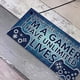 thumbnail image 5 of Placa De Madera I'M A Gamer Novedad Placa Colgante De Puerta Regalo Para Home Coffee House Bar Sweethay HA029685-00, 5 of 6