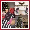 thumbnail image 7 of Sikiie Ribbon Breast Cancer Awareness Christmas Stockings,18 Inches Christmas Stockings Xmas Hanging Stockings for Family Christmas Decorations & Gifts, 7 of 7