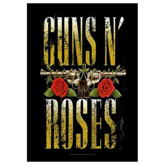 Guns N Roses Poster Flag Big Guns Tapestry Cloth Fabric Wall Banner 30" x 40"