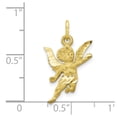 thumbnail image 3 of 10K Yellow Gold Charm Pendant Themed 20 mm 11 Solid Satin Angel, 3 of 3