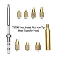 thumbnail image 6 of Precise Soldering Iron Tip Set for TS100 Printers Includes 8 Size Heat Thread Inserts for 3D Printing Accessories, 6 of 8