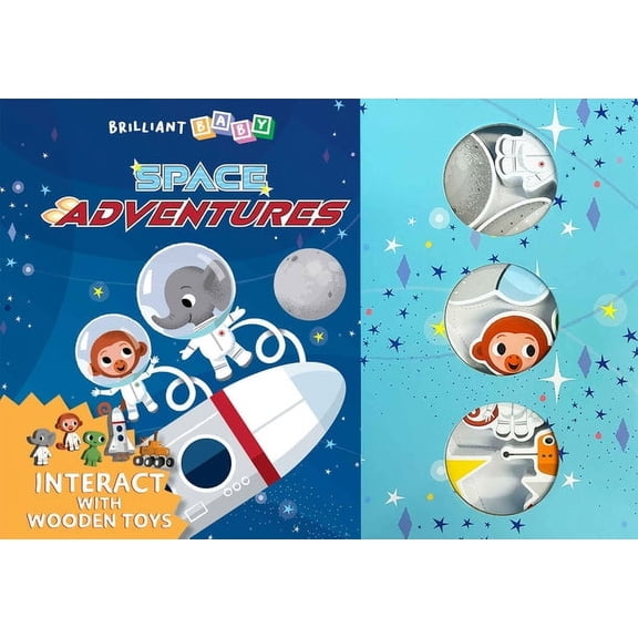 Space Adventures - Book with Wooden Toys