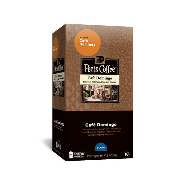 PEETS COFFEE CafÃ© Domingo Single Serve Freshpack for MARS DRINKS