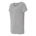 thumbnail image 2 of Alternative Womens Distressed Vintage T-Shirt (04860C1) -GREY PIGMENT -S, 2 of 5