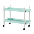 thumbnail image 3 of Mainstays Kids 2-Tier Storage Cart, Mint, 3 of 3