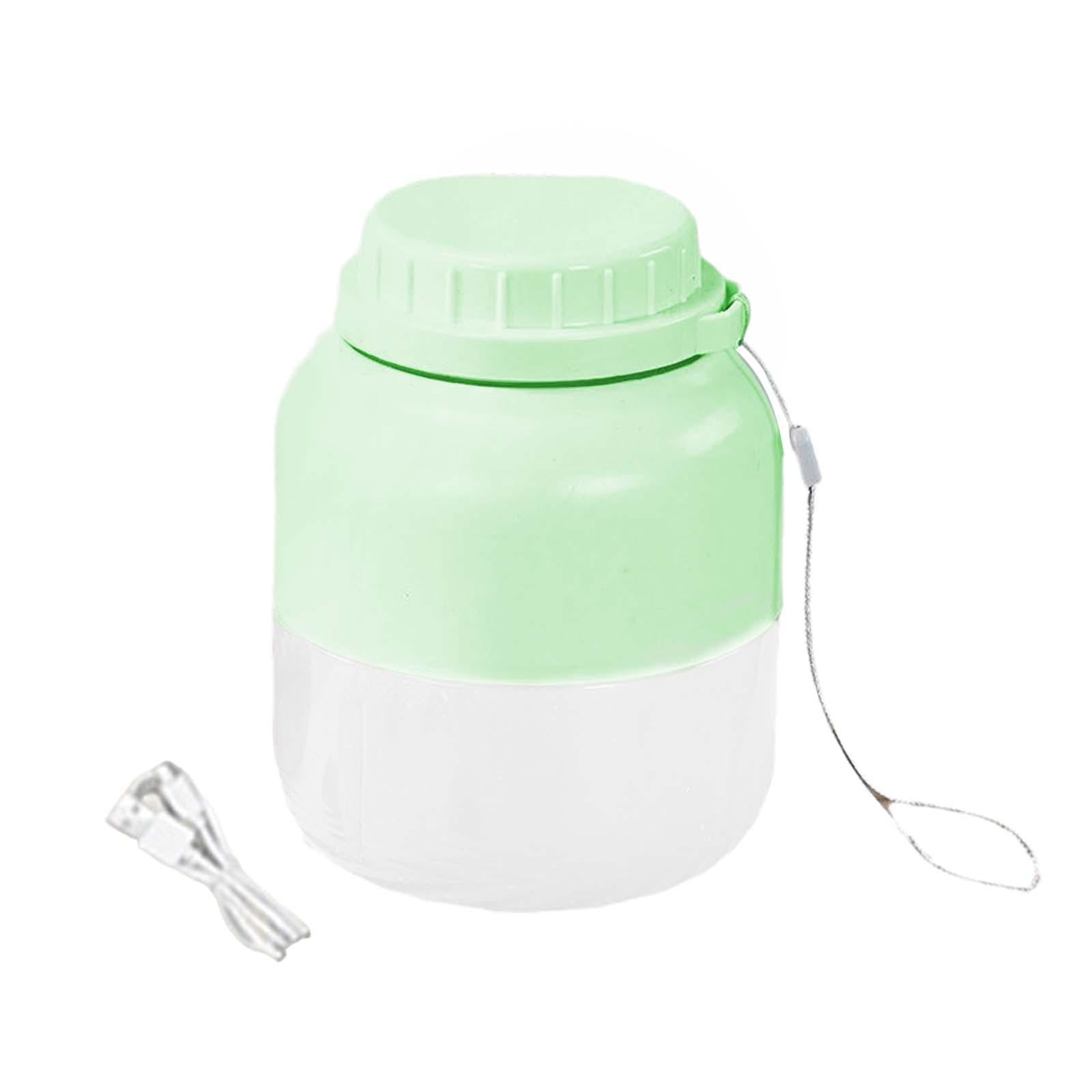 Baoblaze Electric Juicer Cup 800ml Fruit Juicer for Fitness Outdoor Camping Household Green