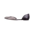 thumbnail image 3 of Womens Nine West Starship D'Orsay Ballet Flats, Black White/Black, 3 of 5