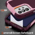 thumbnail image 3 of Funda para Samsung A33 5g, doble capa de protección, a prueba de golpes, protección para pantalla y cámara., 3 of 5
