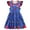 Only Dress, variant on Little Girl Chucky Costume Halloween Cosplay Party Dress 2-8Y