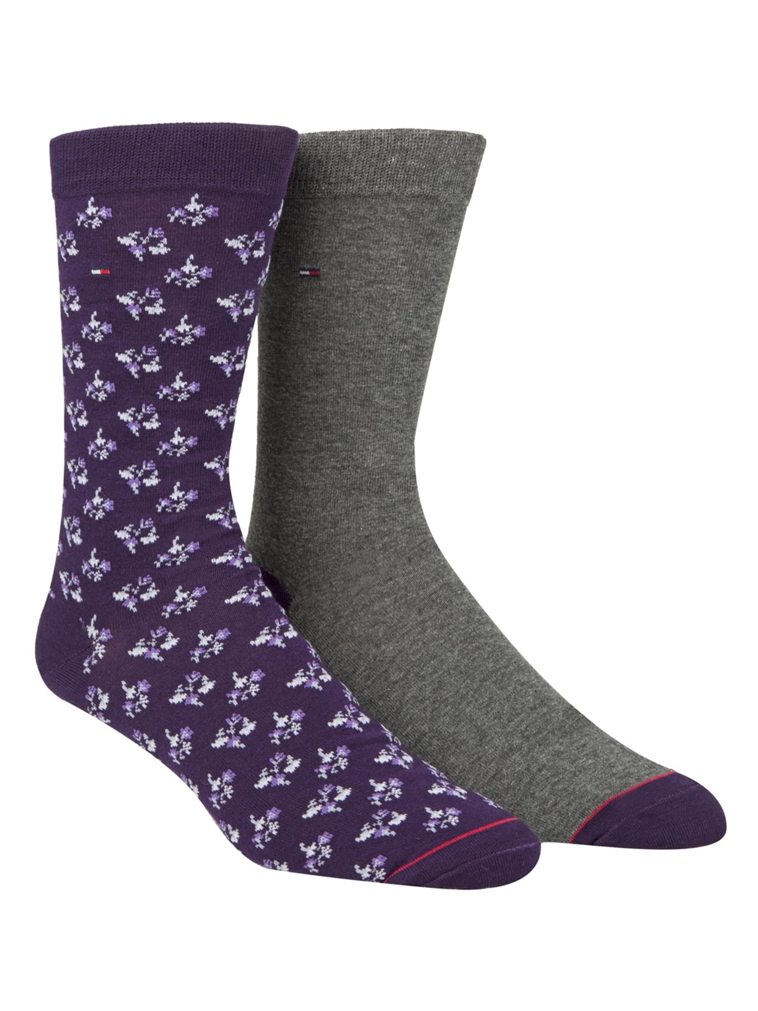mens floral print socks