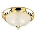 thumbnail image 1 of Westinghouse 64302 13 in. Polished Brass Semi-Flush Ceiling Mount Fixture, 1 of 1