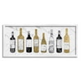 thumbnail image 4 of Stupell Industries Traditional Wine Bottle Illustrations Glam Marble Pattern, 30 x 13,Design by Natalie Carpentieri, 4 of 5